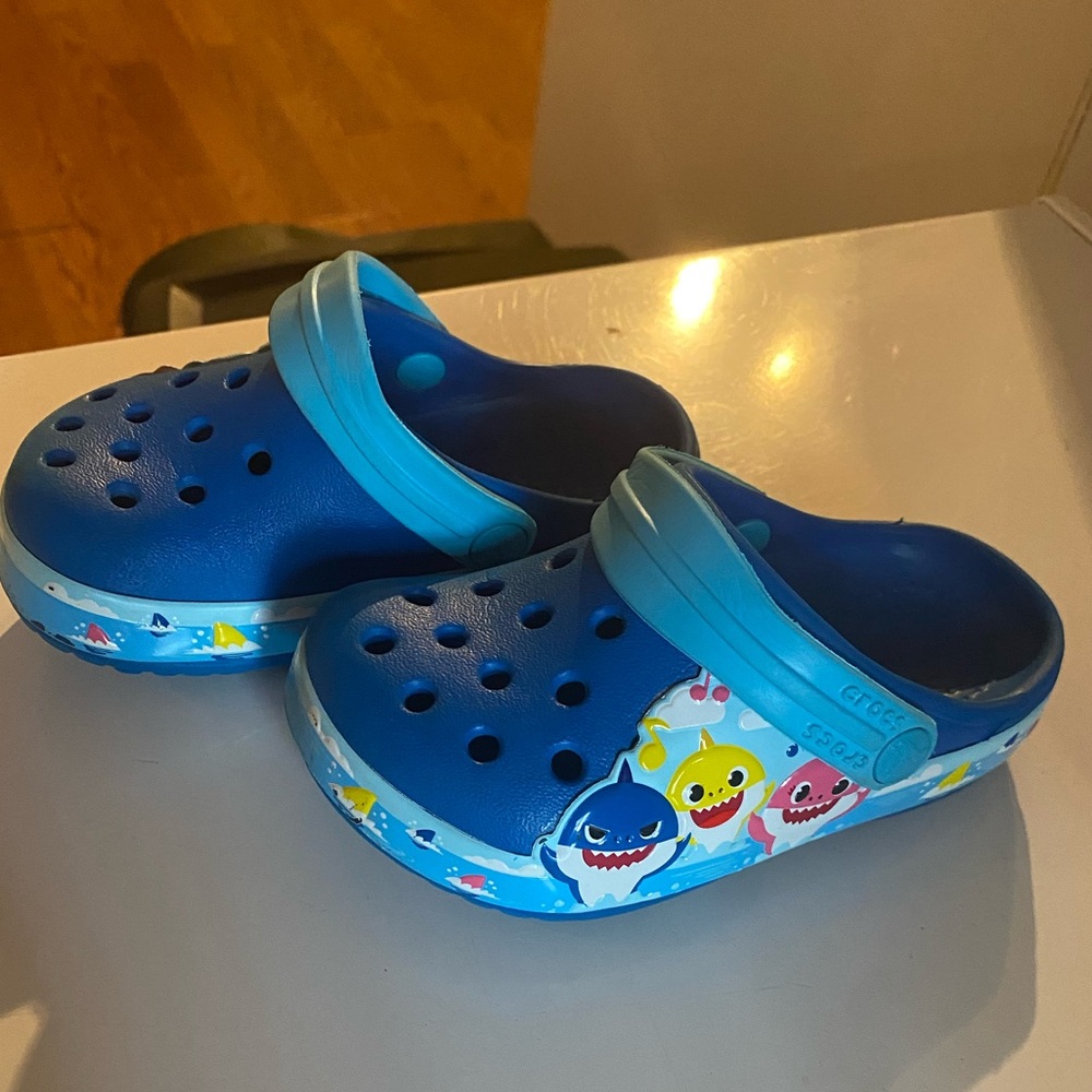 Baby shark crocs